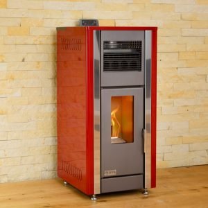 Crystal Pellet Stove (Red)